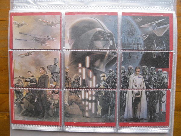 Rogue One Red Border Poster Cards
