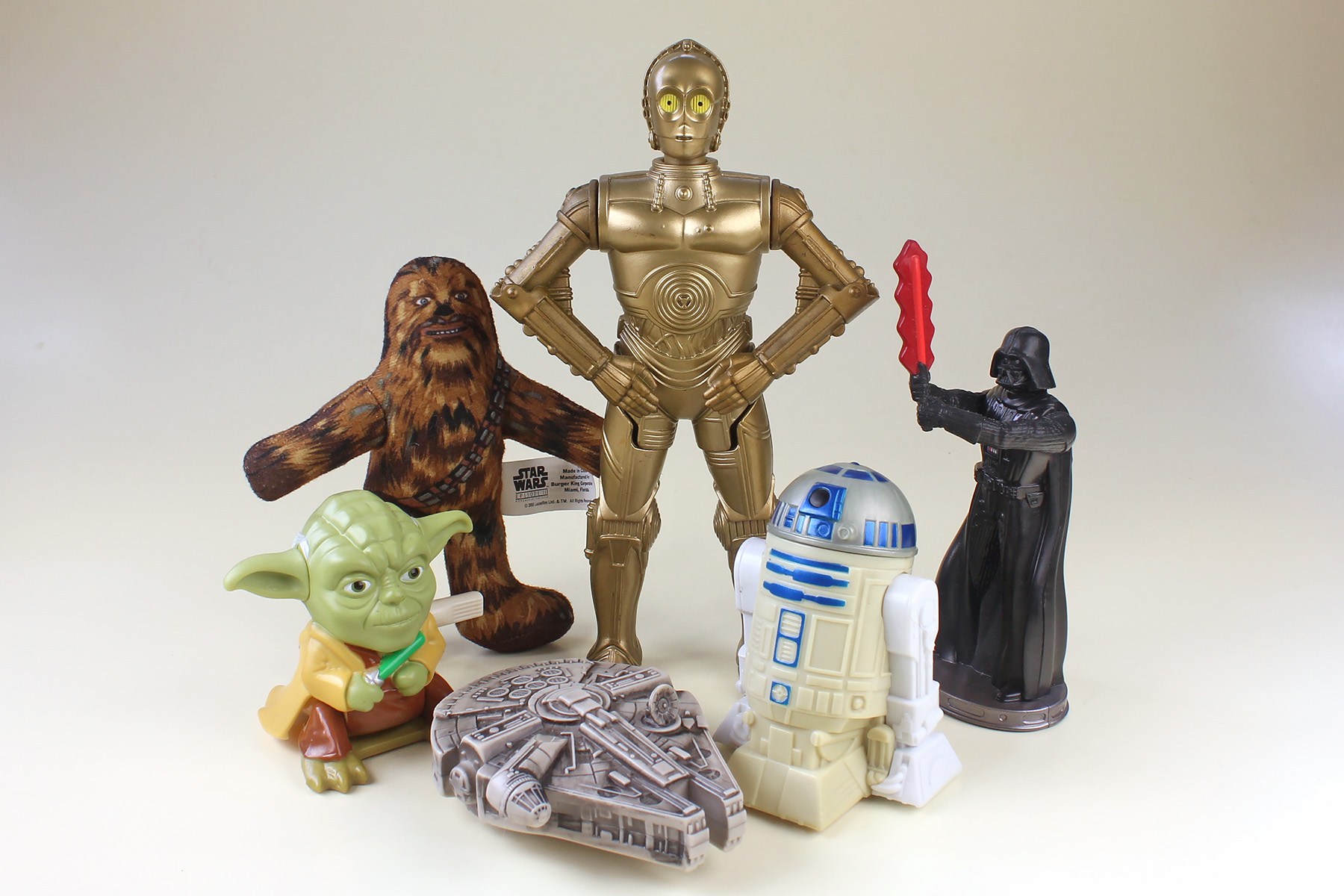 burger king revenge of the sith toys