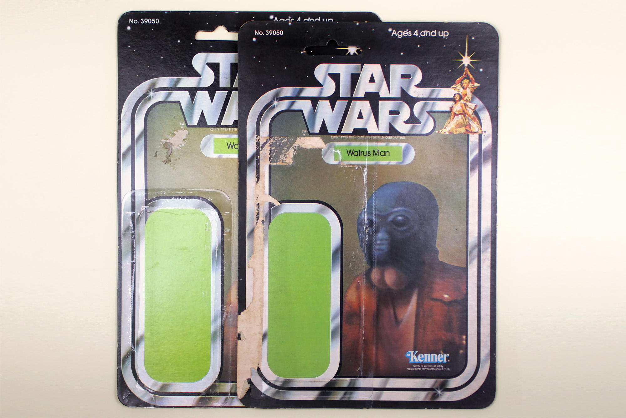 Vintage New Zealand Action Figure Cardbacks SWNZ, Star Wars New Zealand
