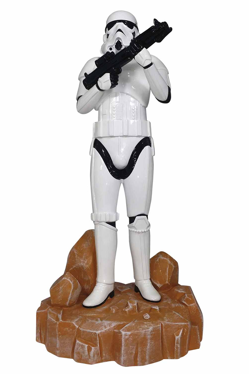 Star Wars Garden Statues at Mitre10 SWNZ, Star Wars New Zealand