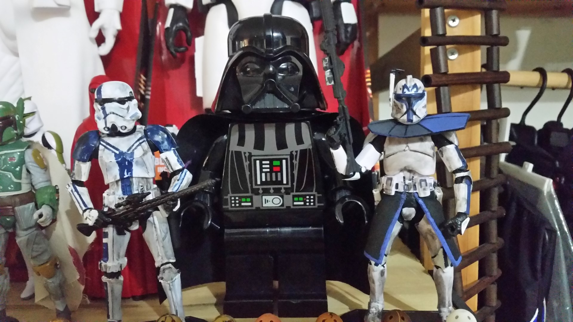 Size does matter. This is compared to the 6&quot; Black Series.
