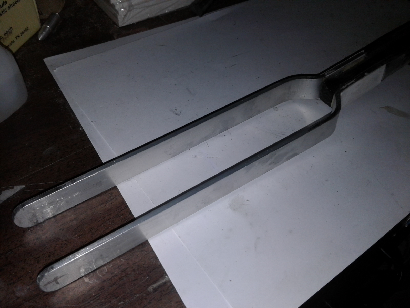 I am now working on the Folding Stock. Here I have replaced the cast arms with those made from Aluminium for strength.